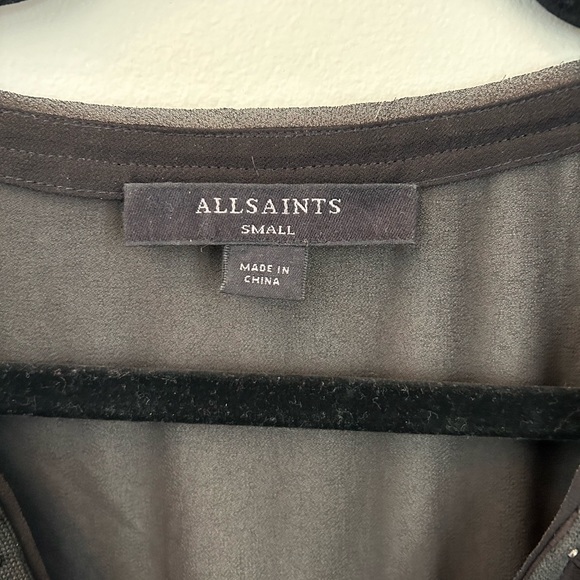 All Saints Tie Dress - Picture 3 of 4